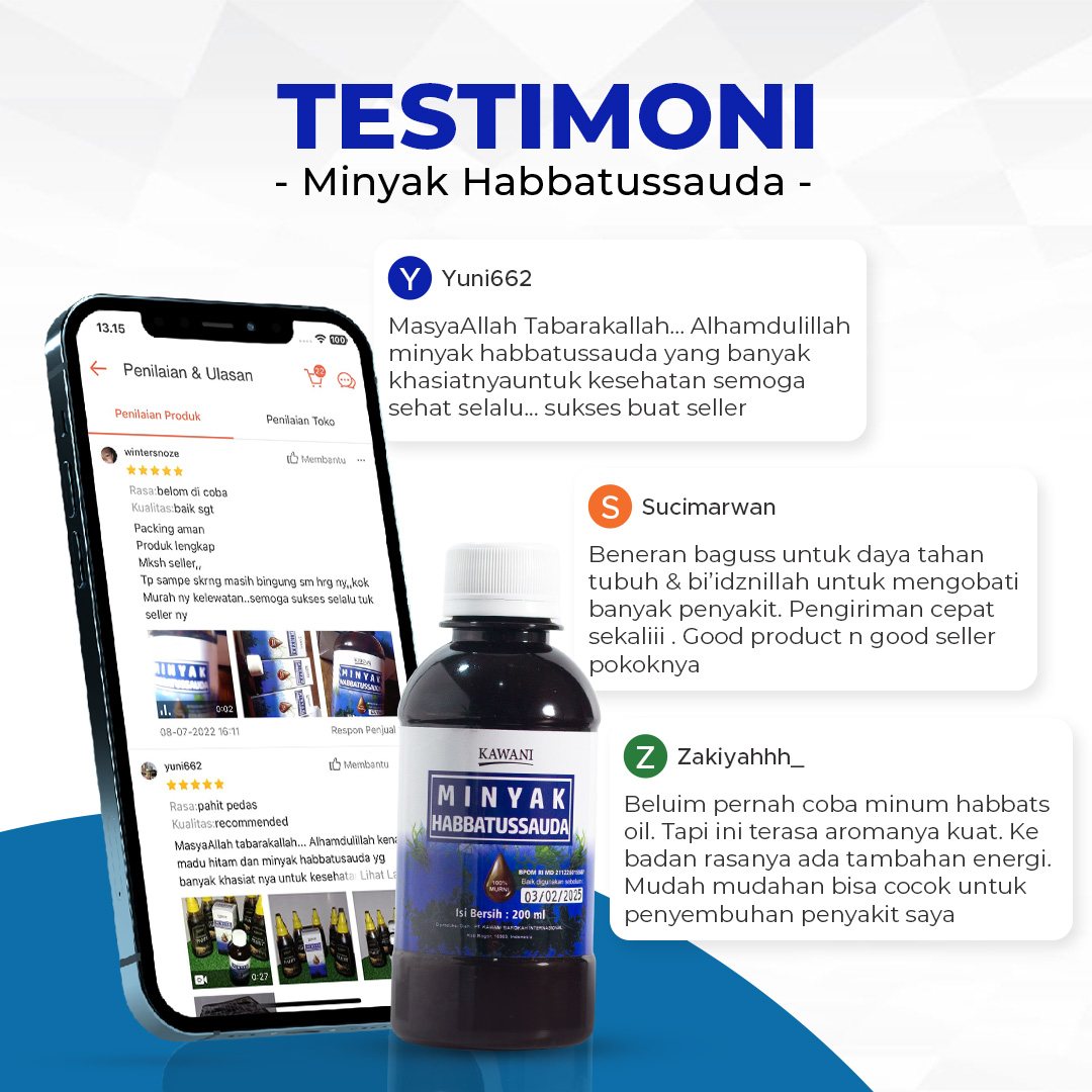 Testimoni Habbats Oil